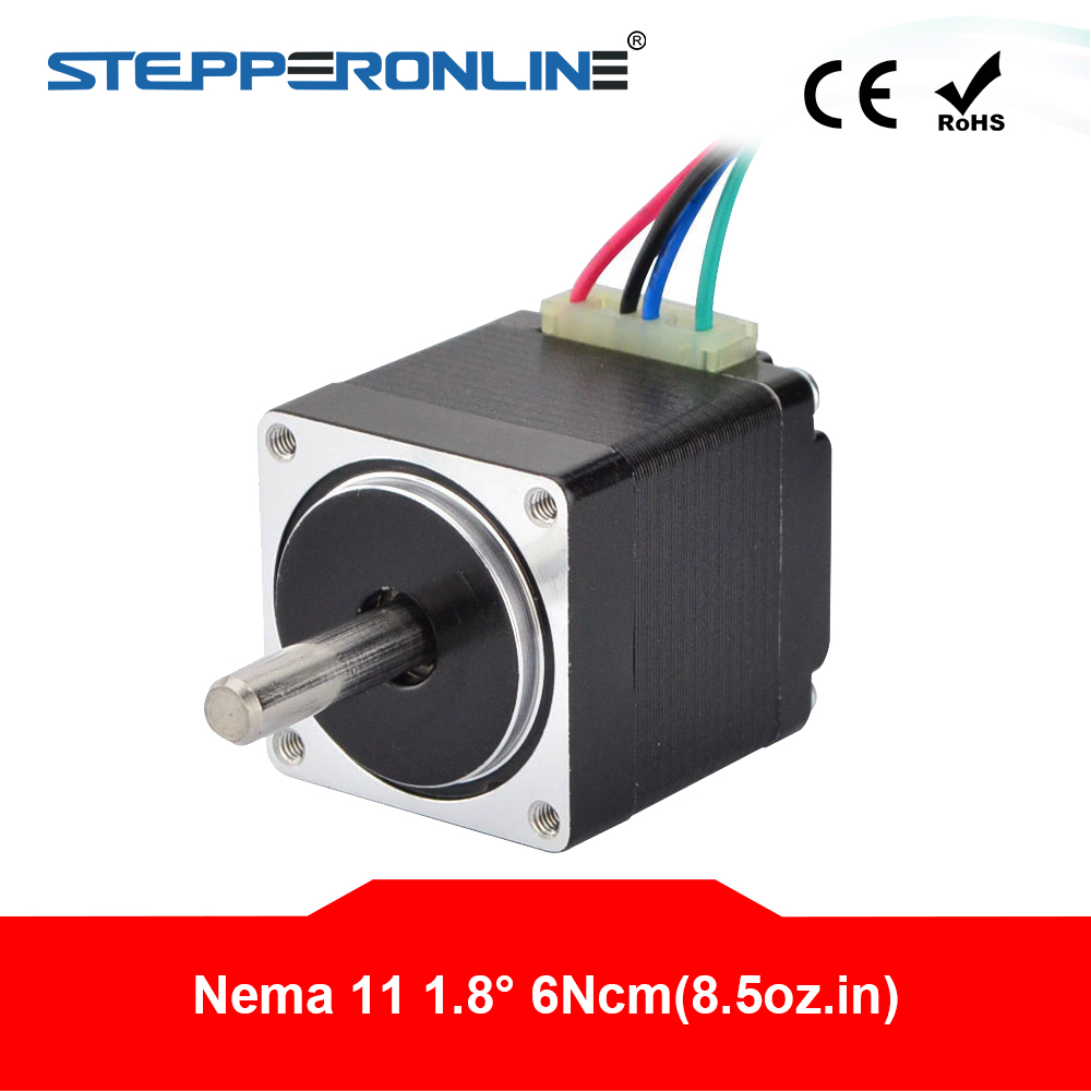 ̴ Nema 11   4-lead 0.67A 7Ncm/9.91oz-in 28x28x31mm DIY 3D   CNC XYZ